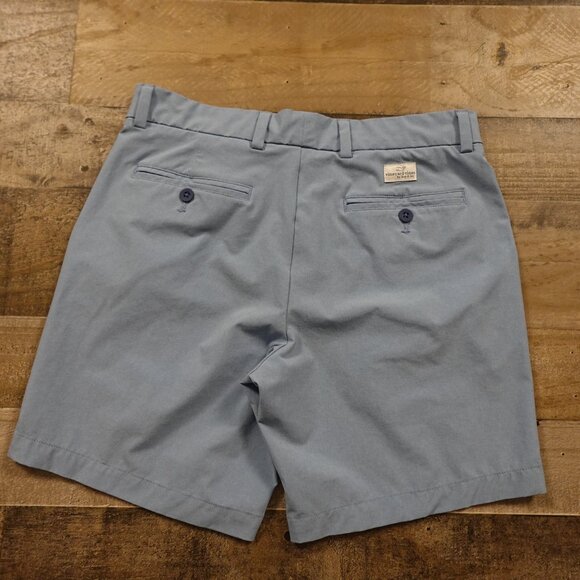 Vineyard Vines Breaker Shorts men's 30 Jake Blue 7" inseam stretch beach lounge - Picture 8 of 11